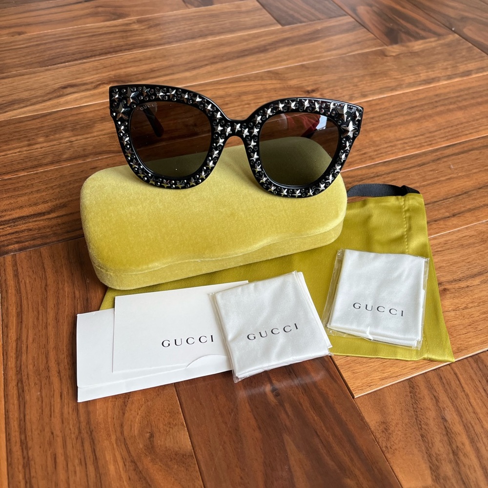 Gucci Mirrored Star Sunglasses